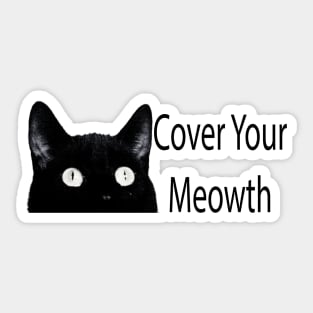 Cover Your Meowth Sticker